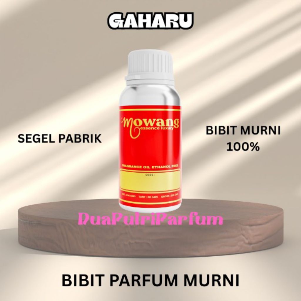 GAHARU - BIBIT PARFUM MURNI KEMASAN SEGEL 100GRAM
