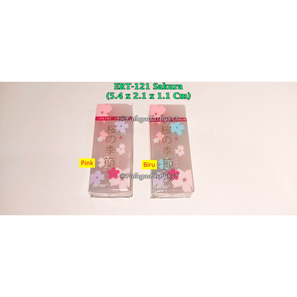 

(1 Pak/30) GROSIR Penghapus JOYKO ERT-121 Sakura / Penghapus Eraser Joyko ERT-121 Sakura (Pak/30)