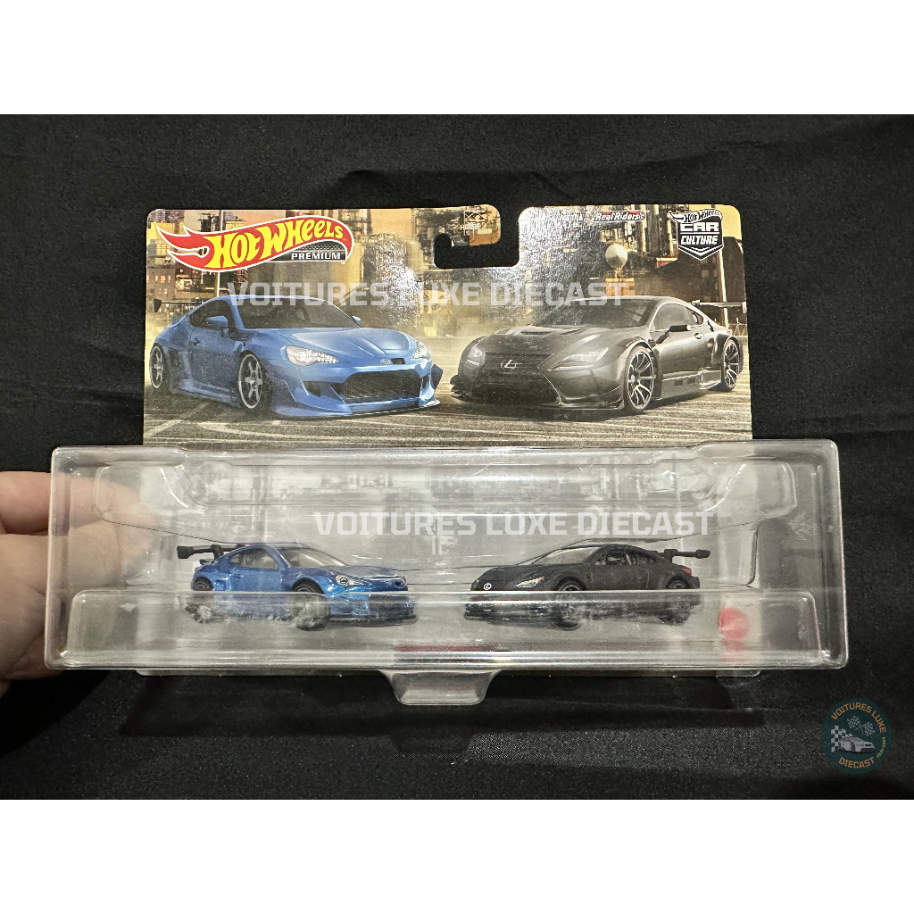 VLD - Collector Car/Pop Race/Mini GT/Tomica/Twin Car Hot Wheels Premium Twin Pack Nissan Skyline/Lex