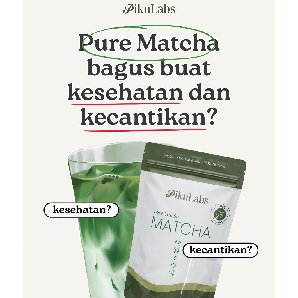 

Pikulabs Matcha 100 gram