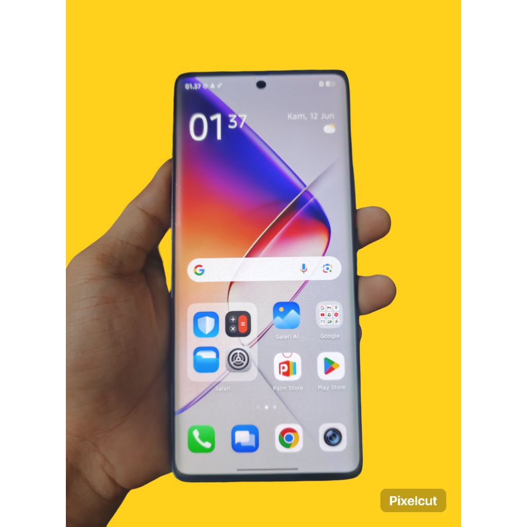 LCD Original Cabutan Infinix Note 40s + Frame