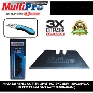

Multipro Mata isi Refill cutter lipat 10pcs/pack ( universal ) jaminan asli original 100%