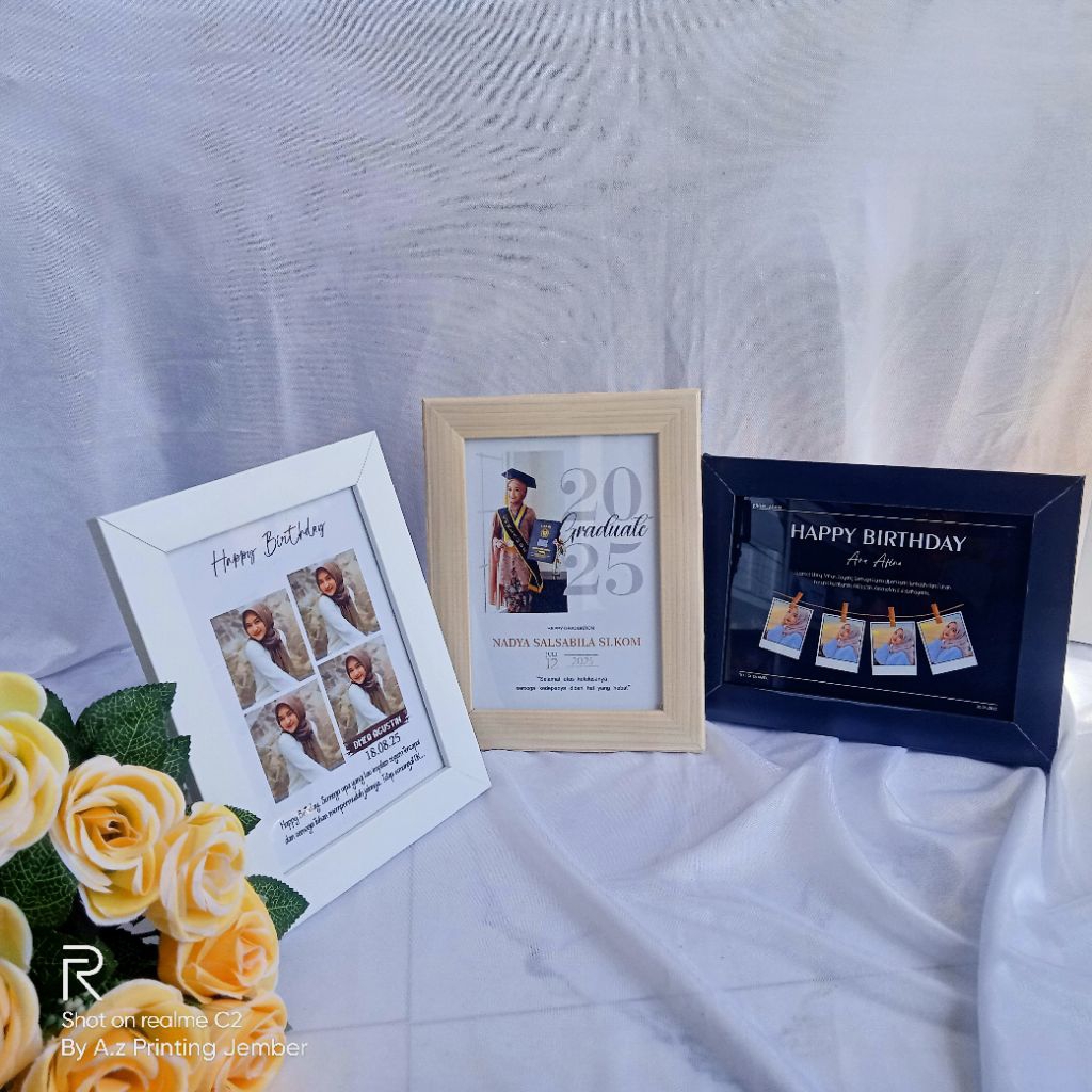 

FOTO COSTUM 5R/10RKADO ULANG TAHUN / KADO WISUDAH / Aniv / Gift dll