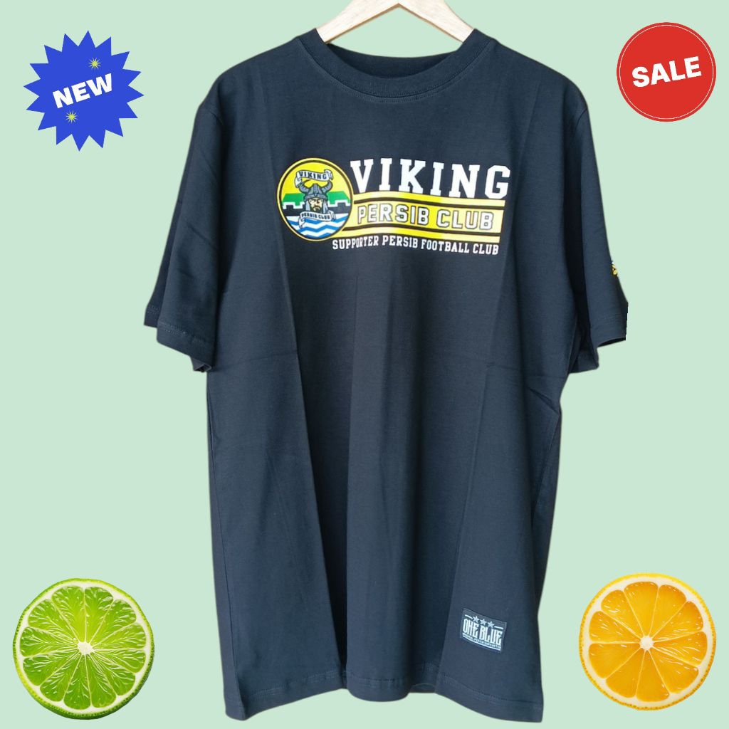 kaos Persib baju Persib kaos Bobotoh viking padi hitam