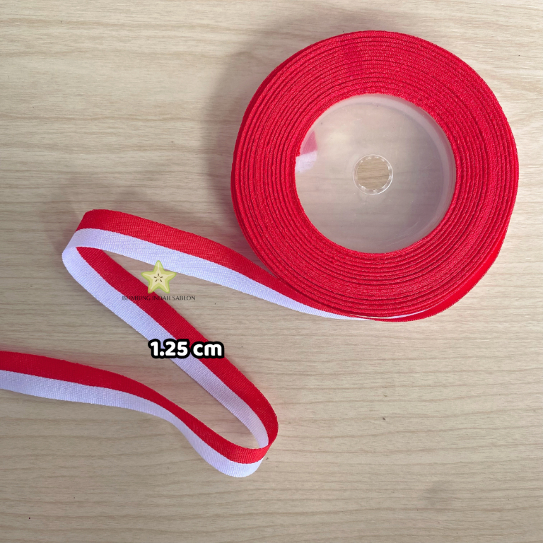 

Ribbon Indonesia Pita Kain Merah Putih 1.25 cm Hiasan Dekor Dekorasi DIY Prakarya Lucu Kualitas Harga Terbaik Murah Termurah Best Quality Crafting Kreasi Seni Kesenian Kreativitas Kerajinan Tangan Top Selling Product Blimbing Indah Sablon Malang