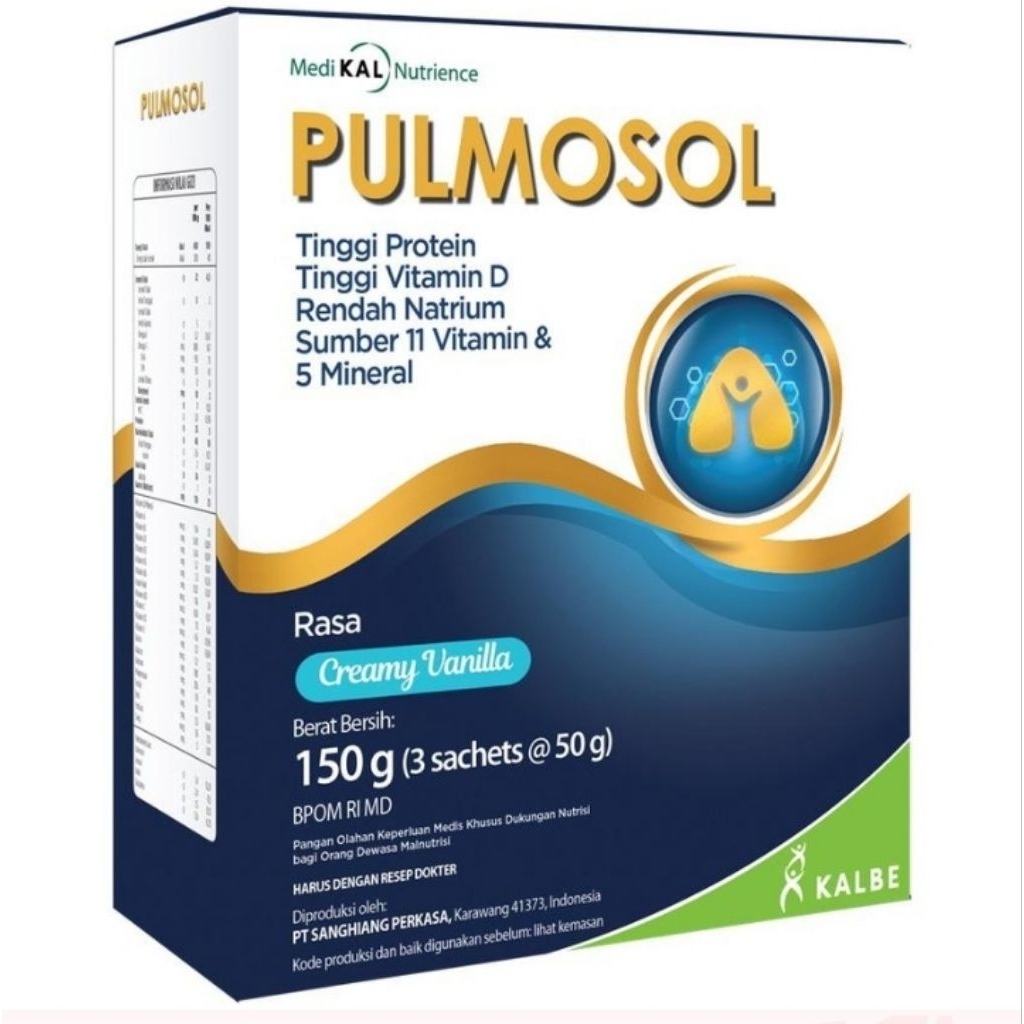 

Pulmosol Vanila 150 Gr