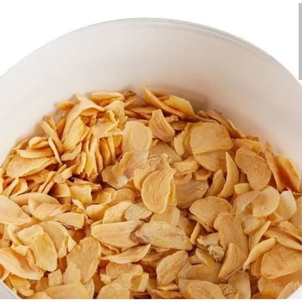 

bawang putih goreng super tipis & renyah khas DAPOER SIMBOK kemasan 1 toples bumbu