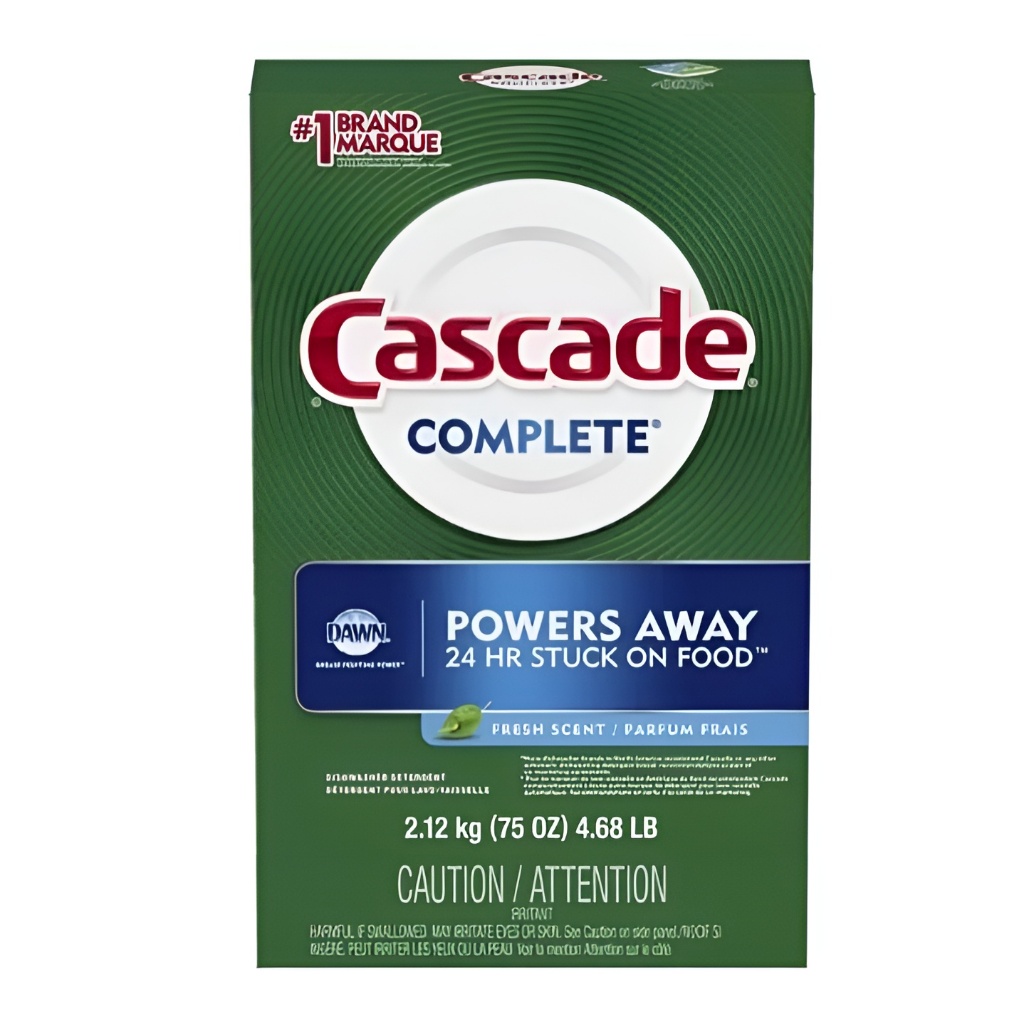 Cascade Complete Dishwasher Detergent Powder Powers Away 2.12 Kg