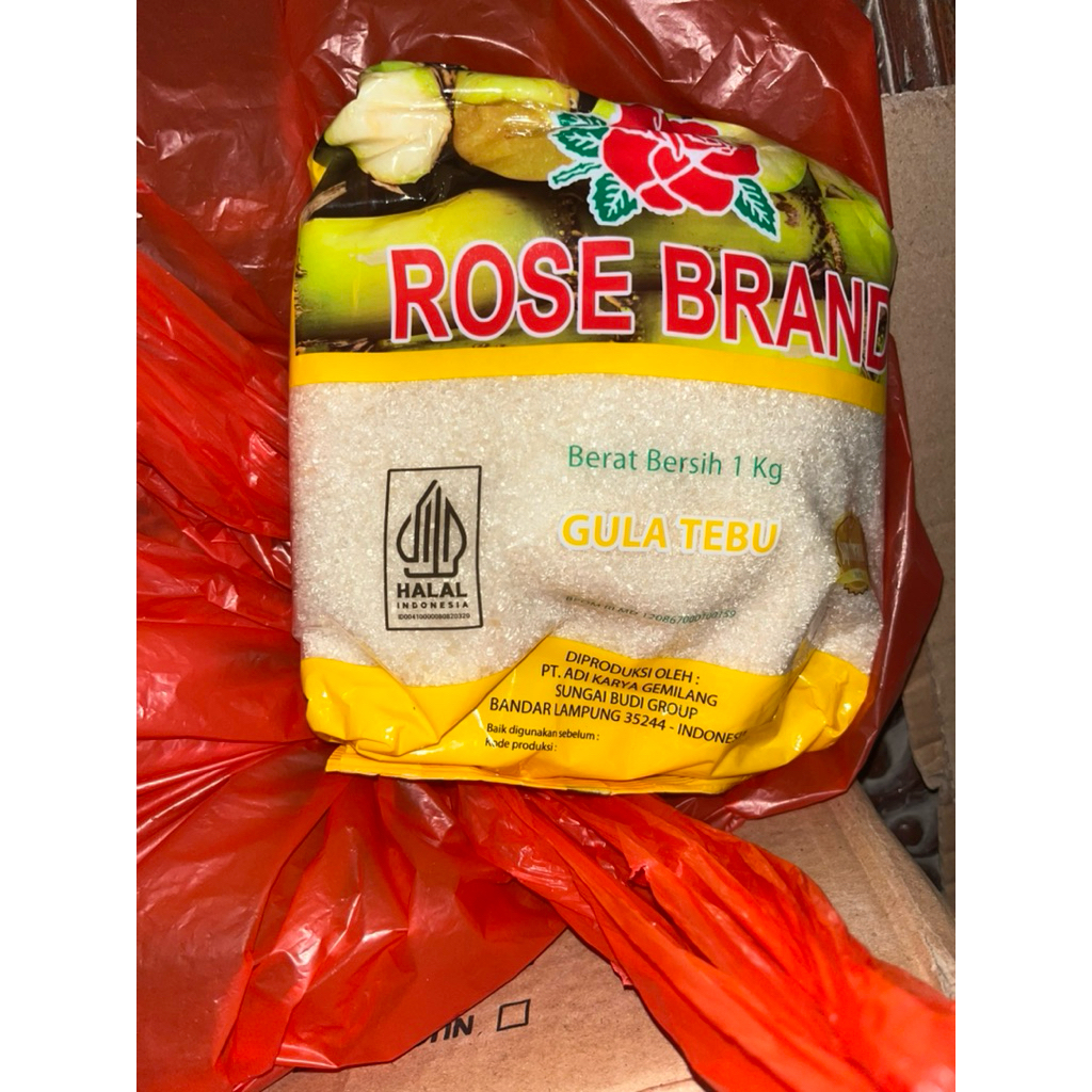

Gula Rose Brand Kemasan Kuning / Hijau 1 Kg