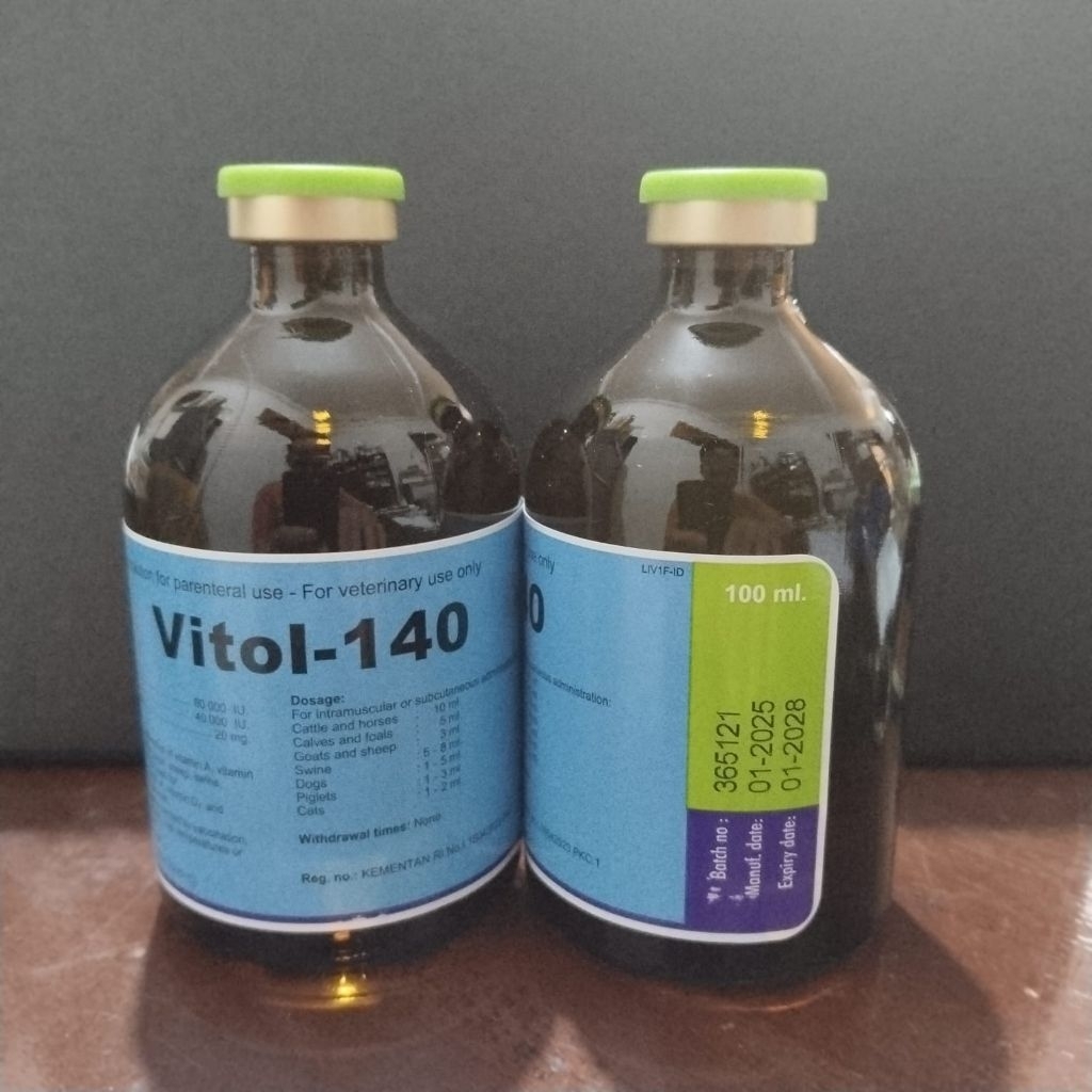 vitol 140 ~ kemasan 100ml (vitamin AD3E)