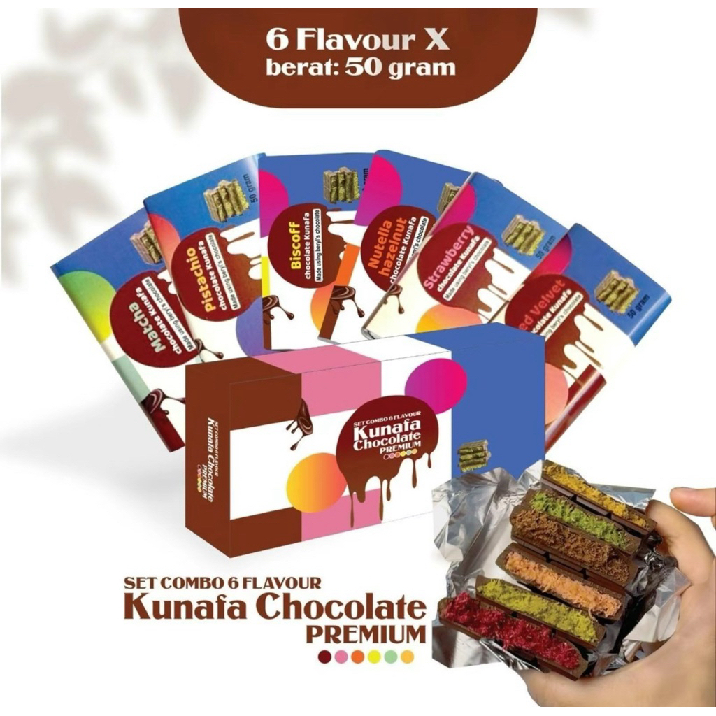 

Murah meriah Kunafa pitachio chocolate
