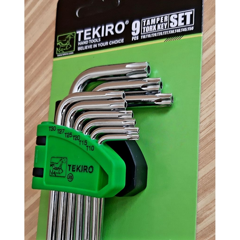 kunci L bintang set Tekiro panjang