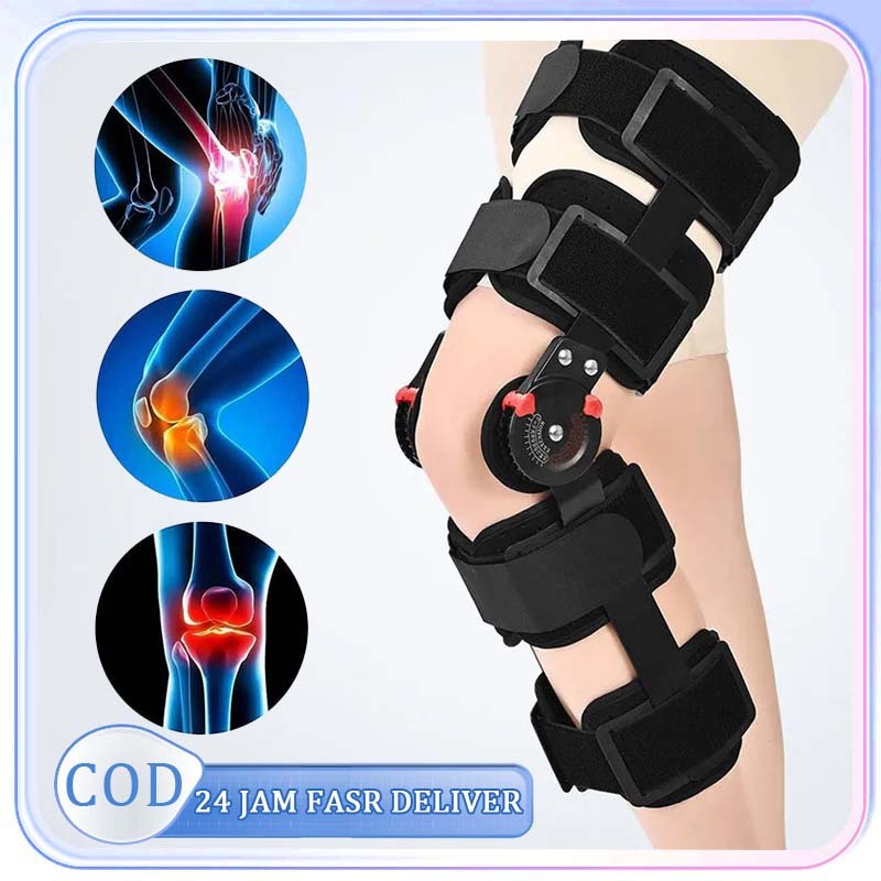 Penyangga Lutut Osteoarthritis Alat Lutut Terapi Penyangga Terapi Lutut Adjustable