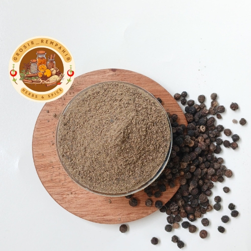 

Lada Hitam Bubuk 100gr / Pure Black Pepper Powder / Merica Bubuk Murni