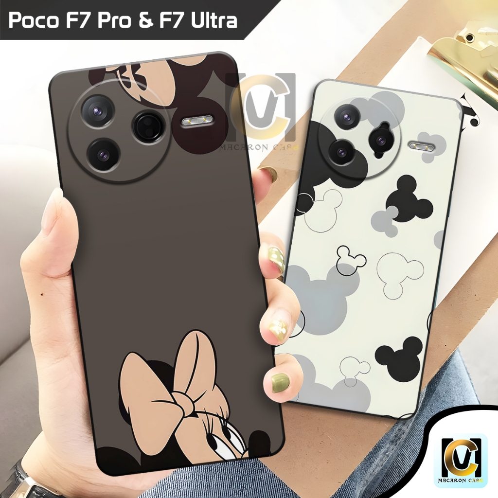Case Poco F7 Pro 5G & Poco F7 Ultra 5G Terbaru 2025 Motif Mickey Mouse | SoftCase HP Poco F7 Pro 5G 