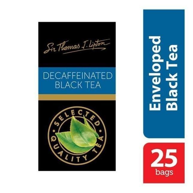 

Lipton Tea Bag Teh Kemasan Stl Decaffeinated Black Tea 25 Sachet 035732