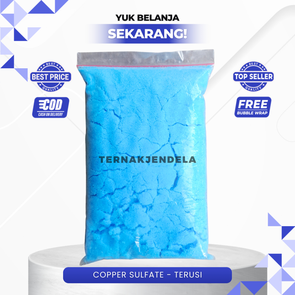 Copper Sulfate - Terusi - Tembaga Sulfat untuk Sapi PMK