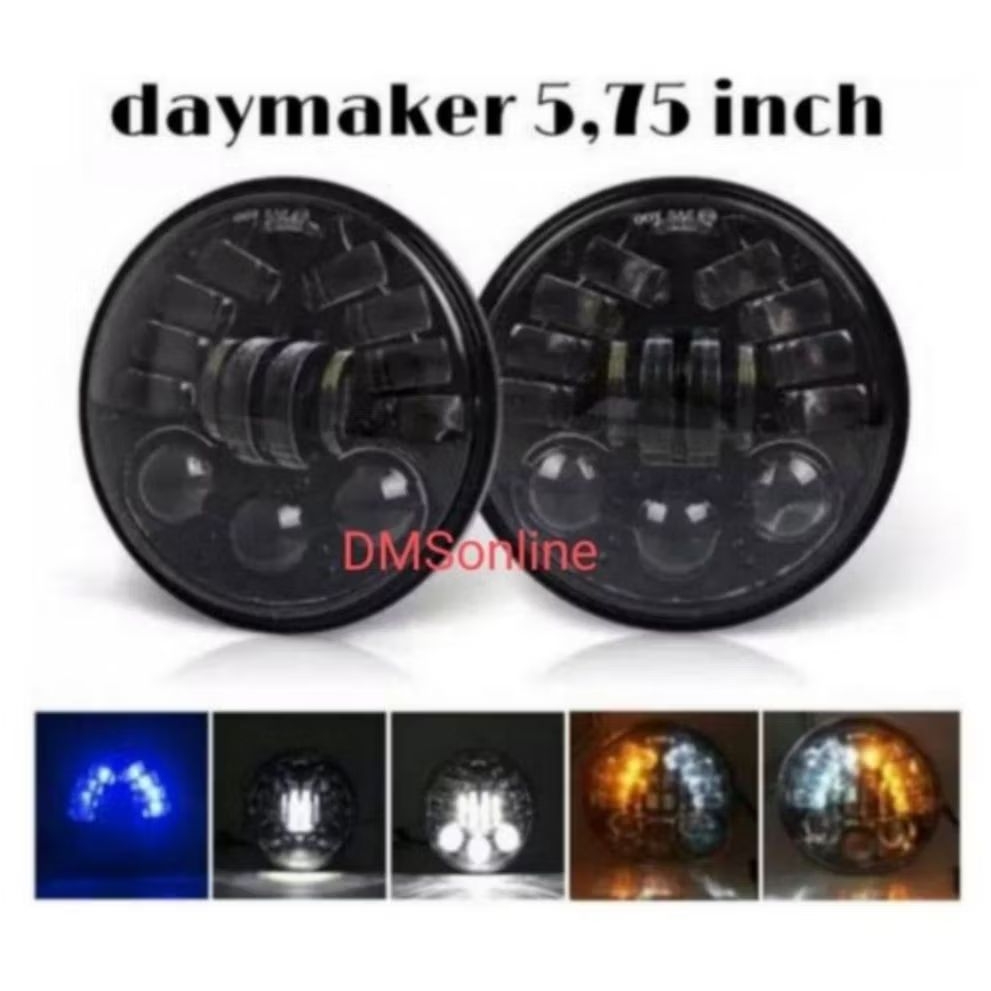 Daymaker 5,75 Inch Lampu LED Daymaker 5,7 Inch