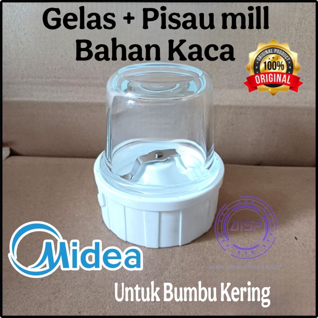 Gelas Bumbu 1 set Blender Midea Untuk Bumbu Kering Original Midea