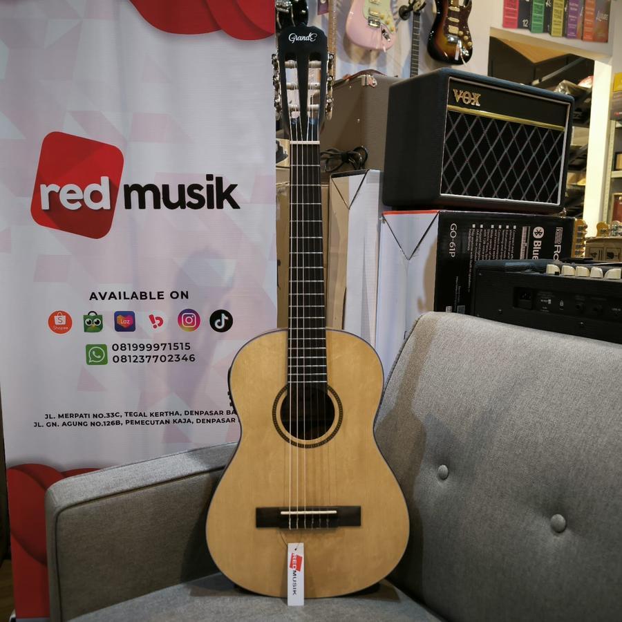 Gitar Classic Grande IC125 EQ Klasik Guitar Grande IC 125EQ Gitar Nylon IC-125 EQ - NS
