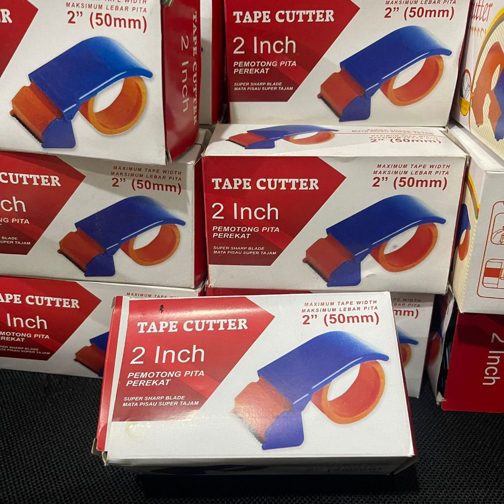 

Cutter tape 2inchi dispenser lakban 50mm alat pemotong lakban