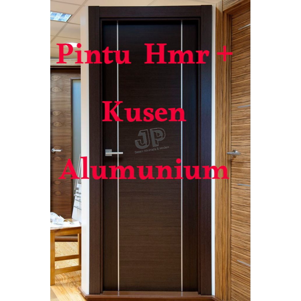 Pintu HMR  Kusen Alumunium Paket Pintu dan Kusen