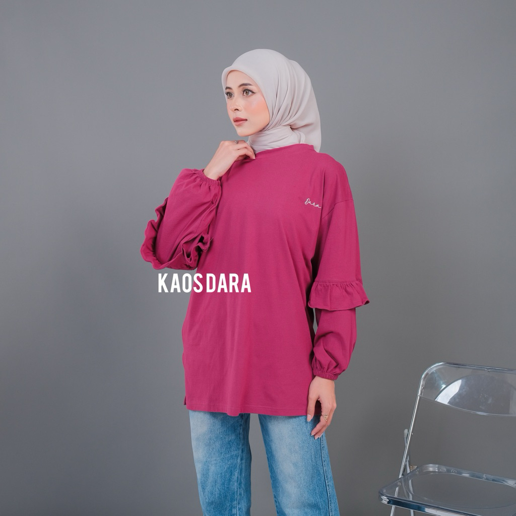 KAOS DARA - BALON RUFLE DARA TANGAN KARET
