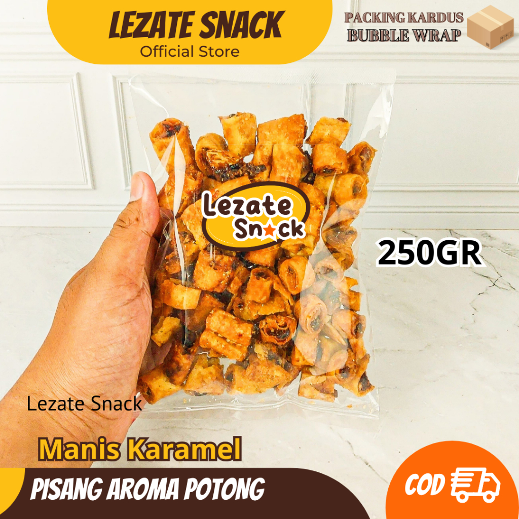 

Pisang Aroma Potong Mahkota 250GR Kiloan Renyah Manis Karamel Murah / Pisang Aroma Mini Mahkota Temanggung Piscok Mini Manis Snack WAP SHOP
