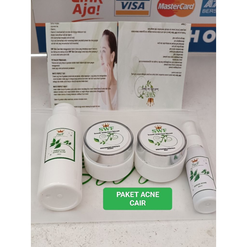 SWF SKINCARE PAKET ACNE/JERAWAT || SWF SKINCARE || ORIGINAL || AMAN