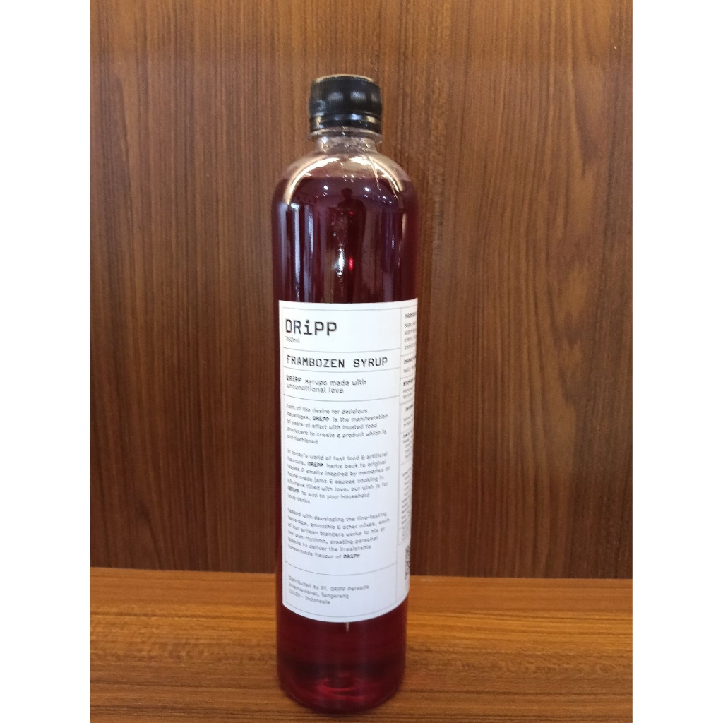 

Dripp syrup frambozen