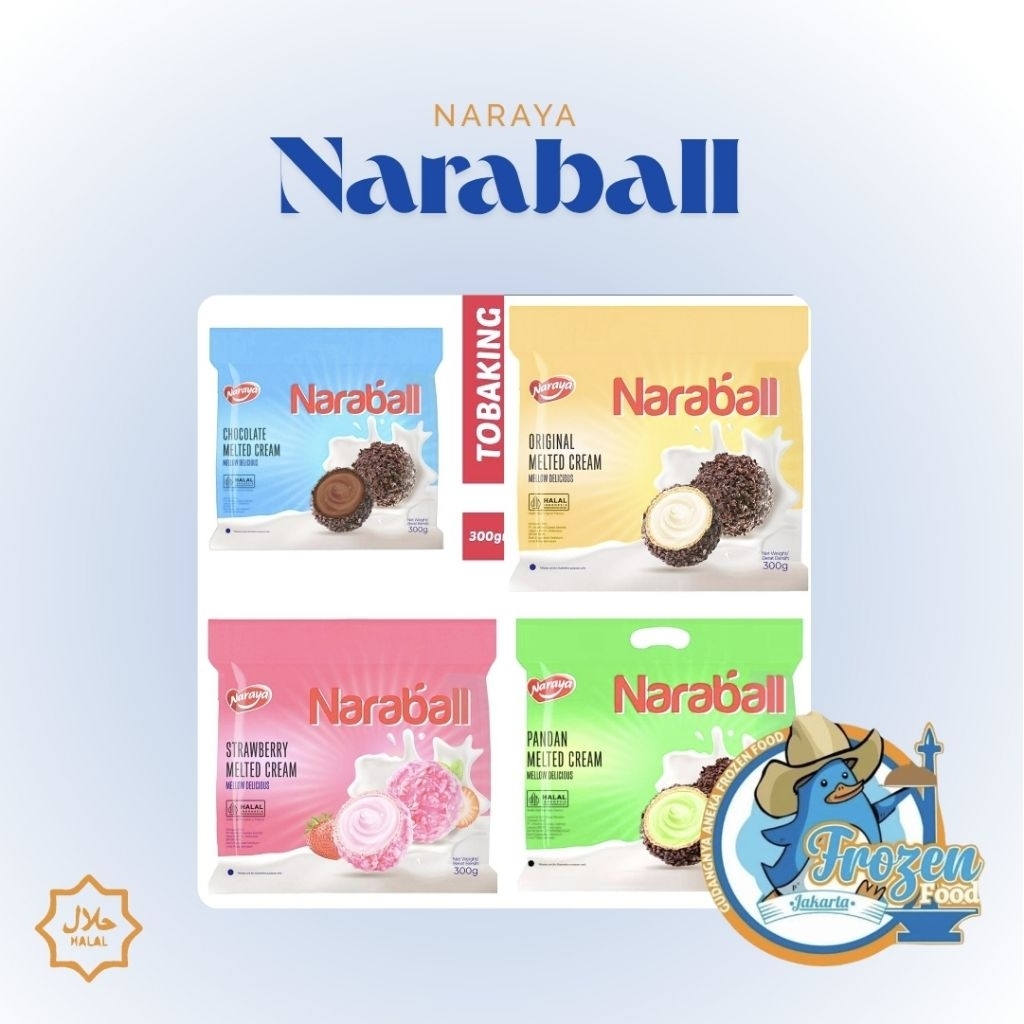 

Naraya Naraball 300gr | WAJIB EXTRA BUBBLEWRAP