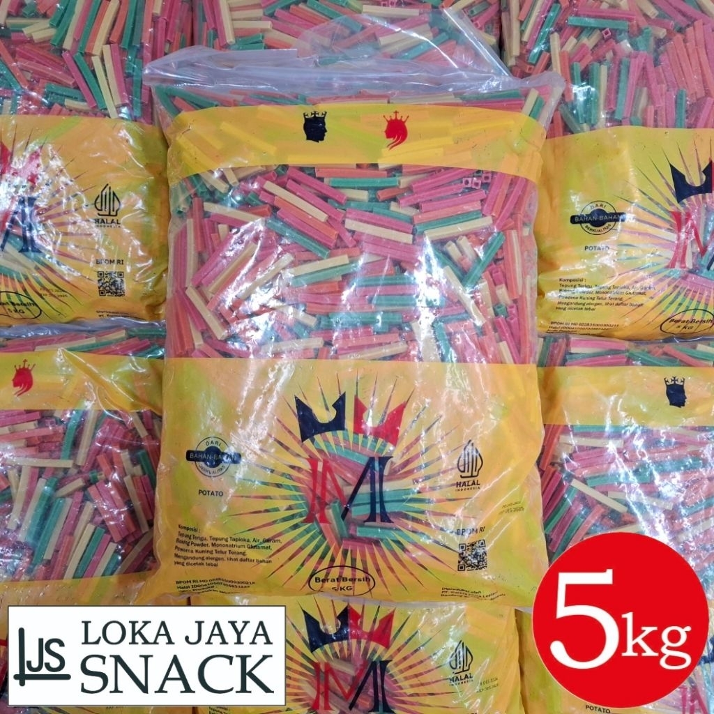 

Potato warna Potato Kuning Kemasan 1 Ball 5 kilogram Cap Mahkota