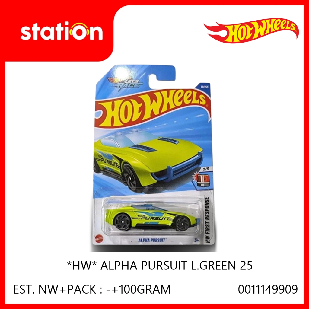 HW HOT WHEELS  ALPHA PURSUIT - DIECAST