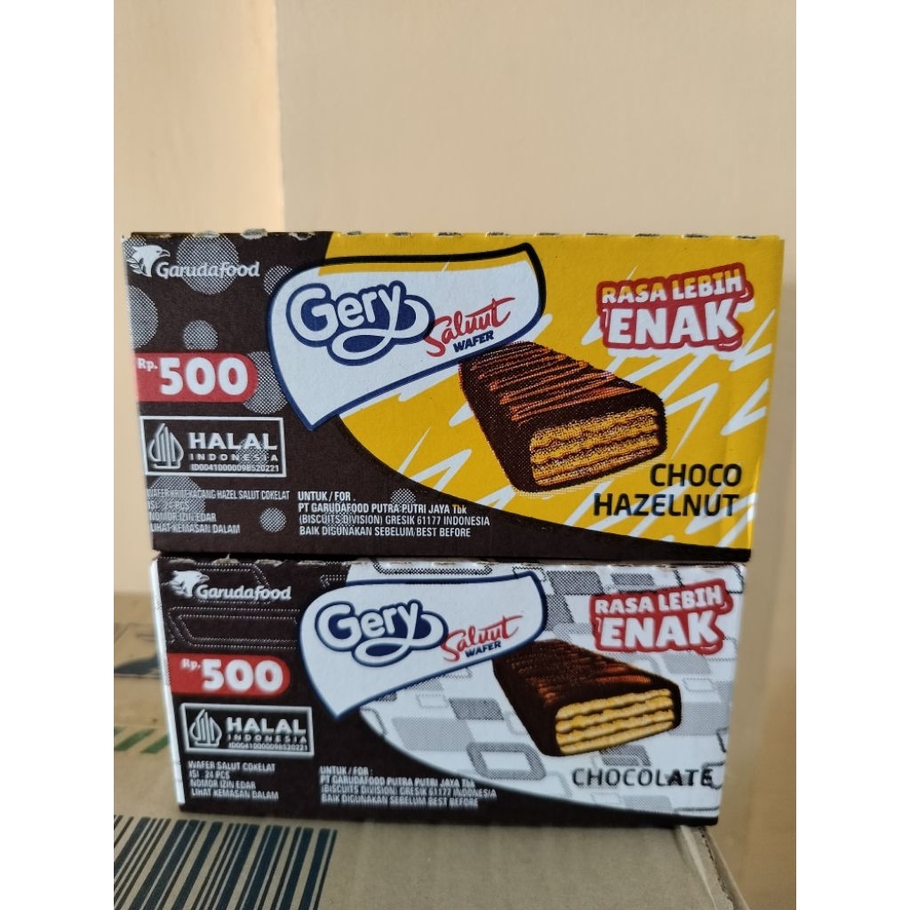 

Gery Saluut Wafer Rasa Lebih Enak (isi 24)