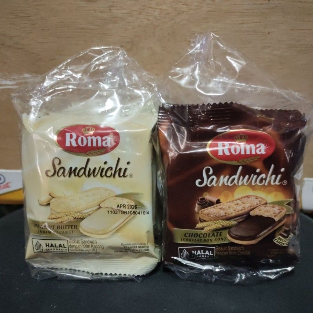 

Roma sandwichi renceng, 1pak isi 10sachet