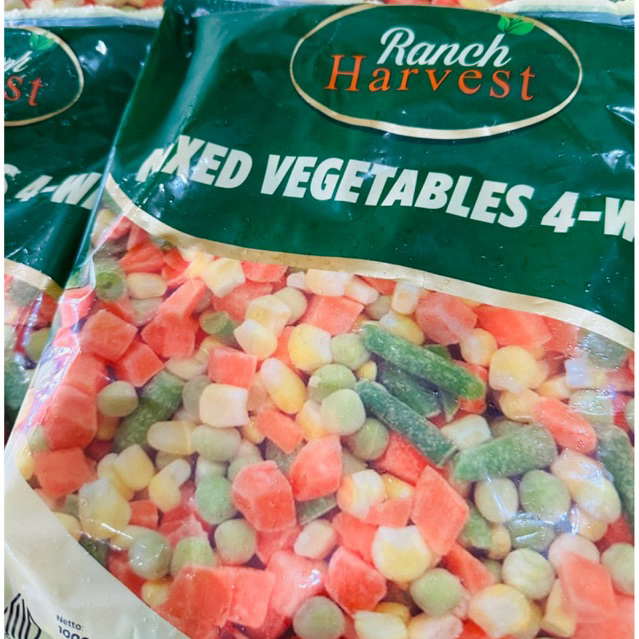 

IQF Mixed Vegetables 4 Ways Ranch Harvest 1000gr