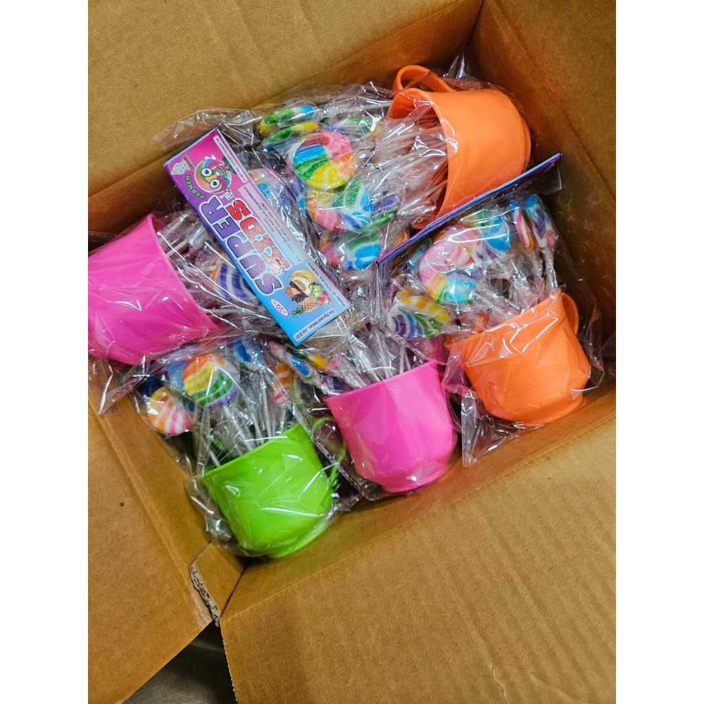 

PERMEN LOLIPOP PELANGI SUPER KIDS BERHADIAH GELAS WARNA WARNI KARTONAN (Langsung dari pabriknya)