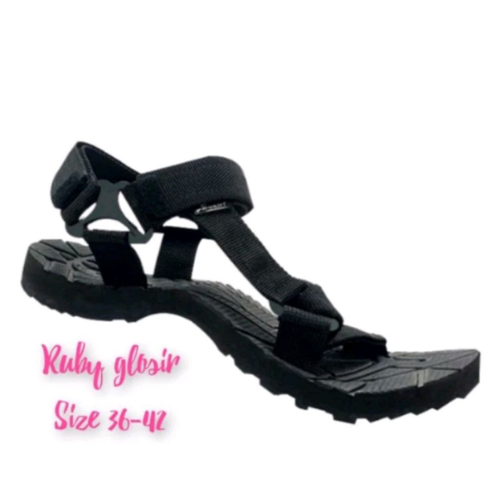 Sandal wanita casual tali belakang Sendal talincang puyuh wanita sandal treking outdoor