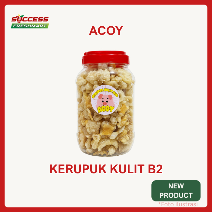 

kerupuk babi acoy toples 250 gr