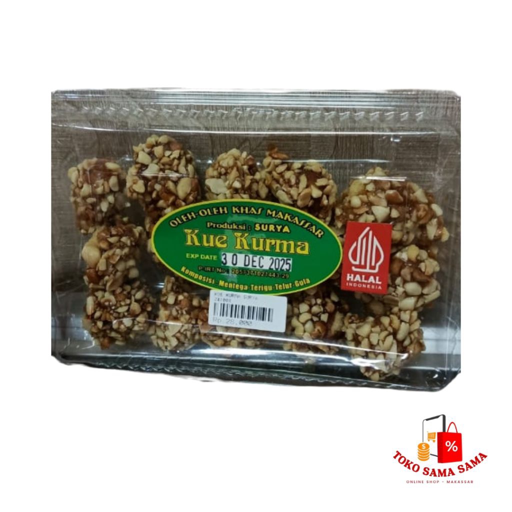 

Kue Kurma Oleh-Oleh Khas Makassar