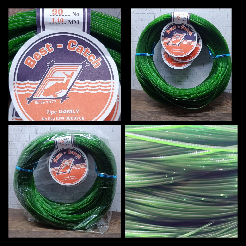 SENAR NYLON BESTCATCH DAMLY 90LB 1.10MM 300METER SENAR PANCING MURAH SENAR MURAH SENAR KUAT SENAR 30
