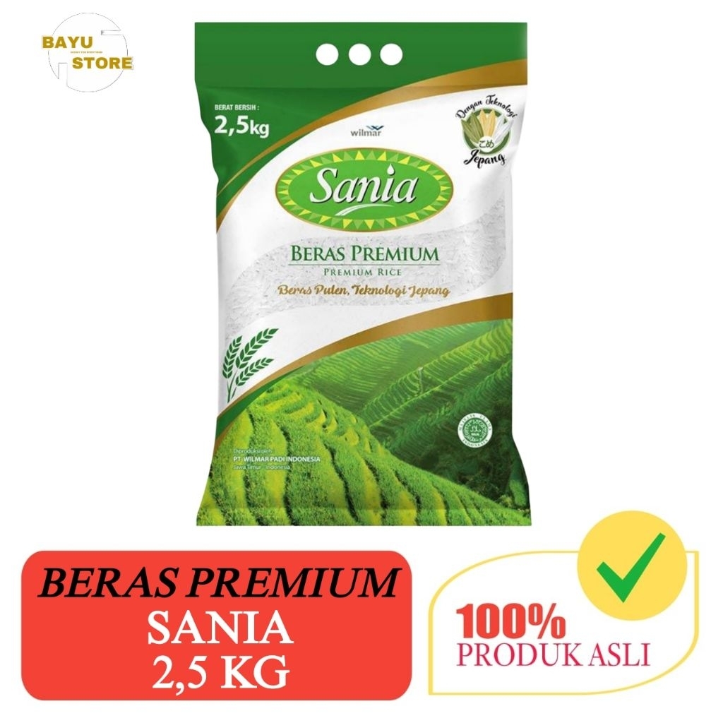 

Sania Beras Premium 2,5 kg