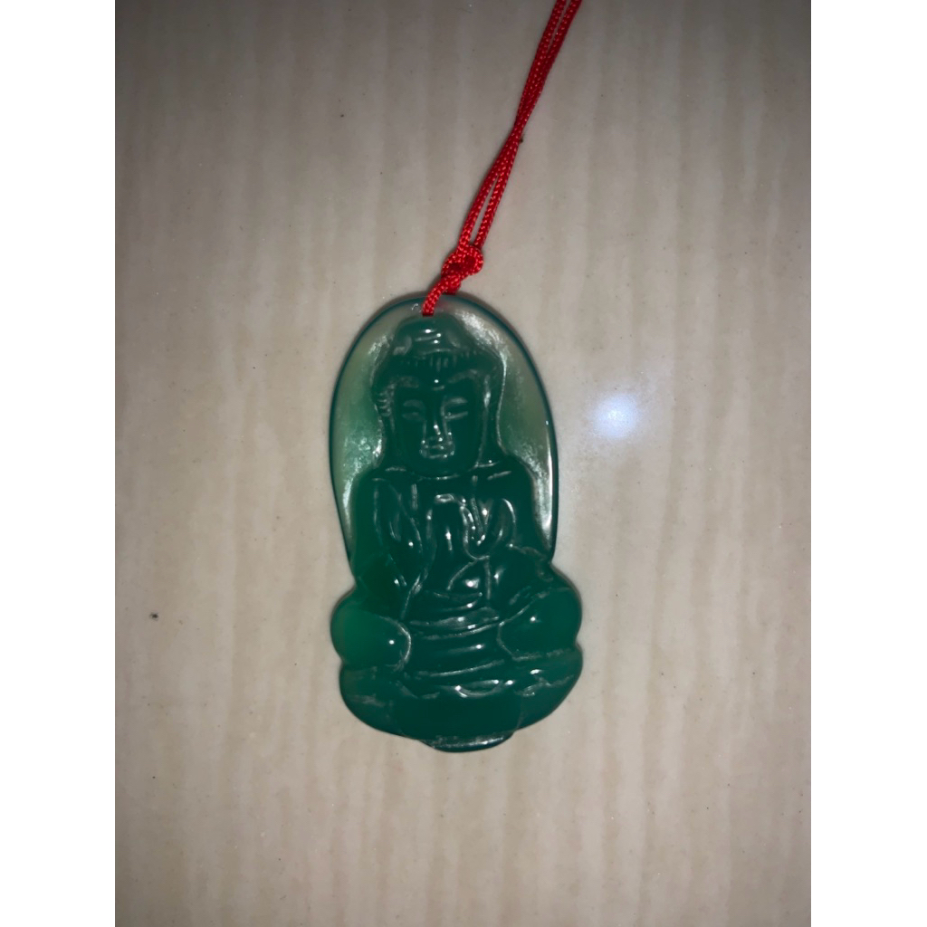 Kalung Tali Merah Batu Giok 1 PCS