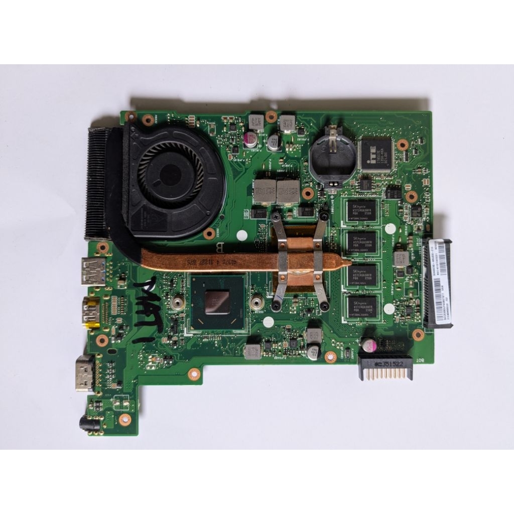 motherboard laptop asus x200ca matot original