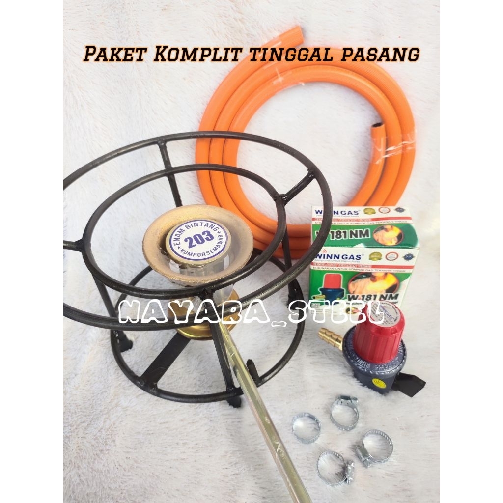 Kompor Semawar 1 set paket komplit super murah