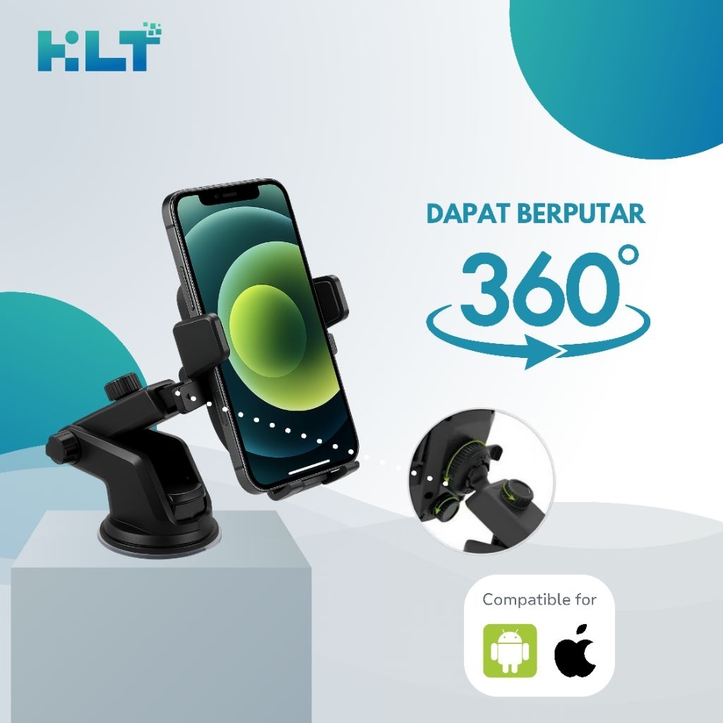 Charger HP Mobil Fastcharging & Holder HP Mobil
