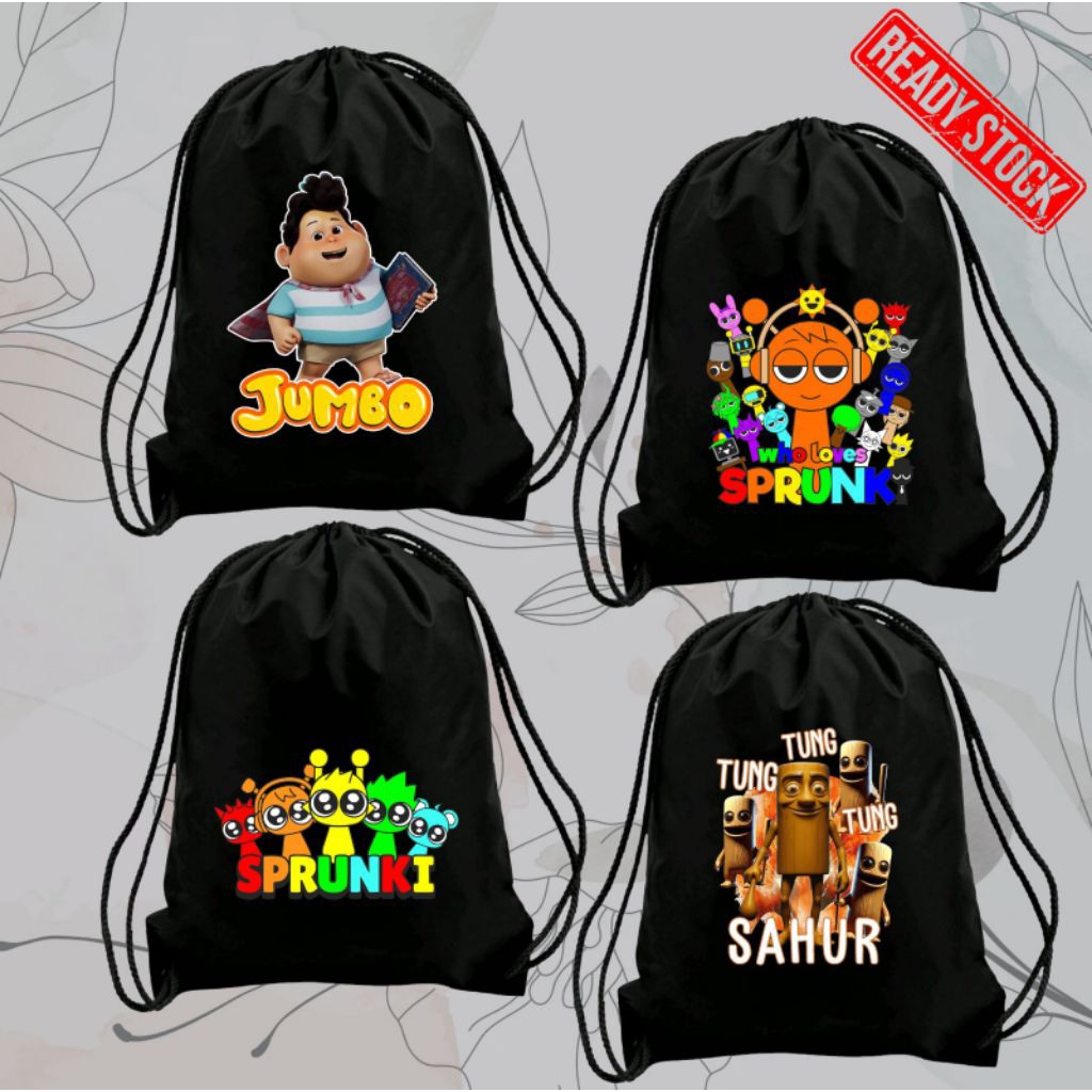 TAS SERUT/STRINGBAG ANTI AIR BISA CUSTOM