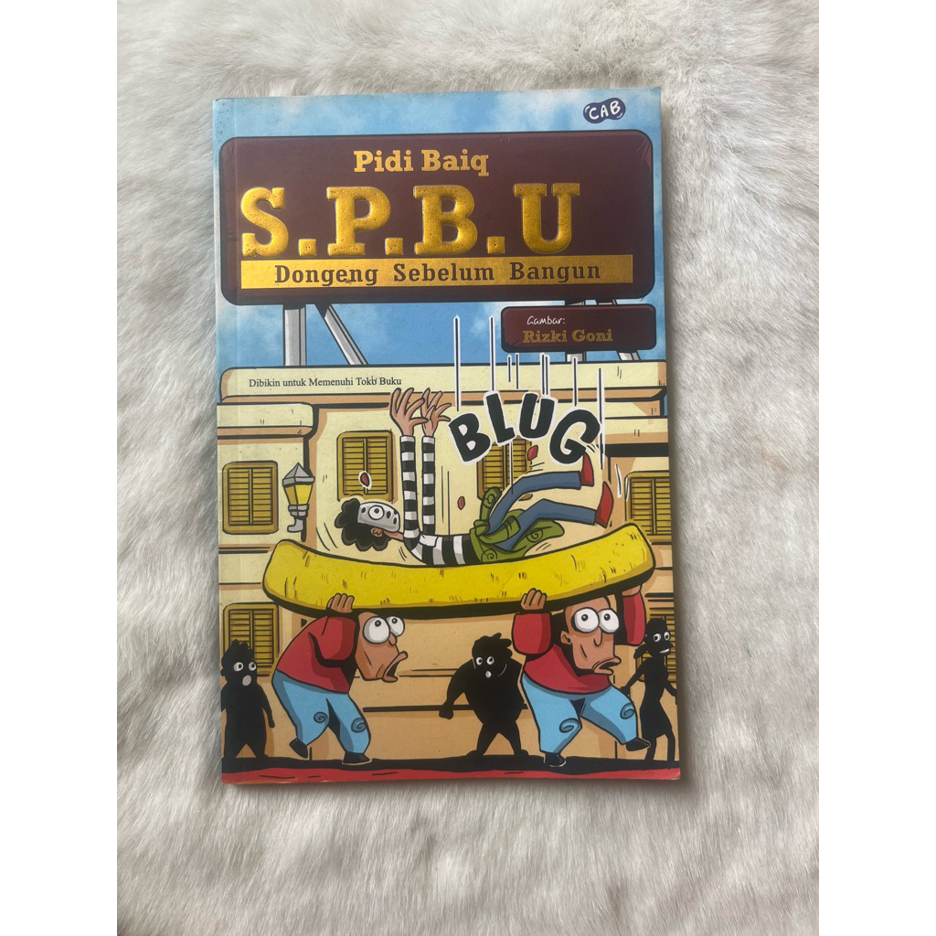 Komik Humor S.P.B.U Dongeng Sebelum Bangun-Preloved Orisinal