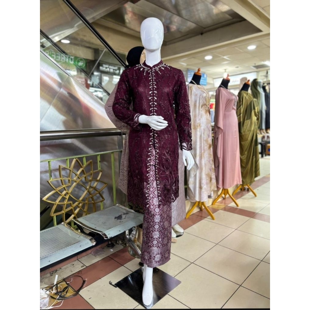 KEBAYA TUNIK TILE PAYET PREMIUM