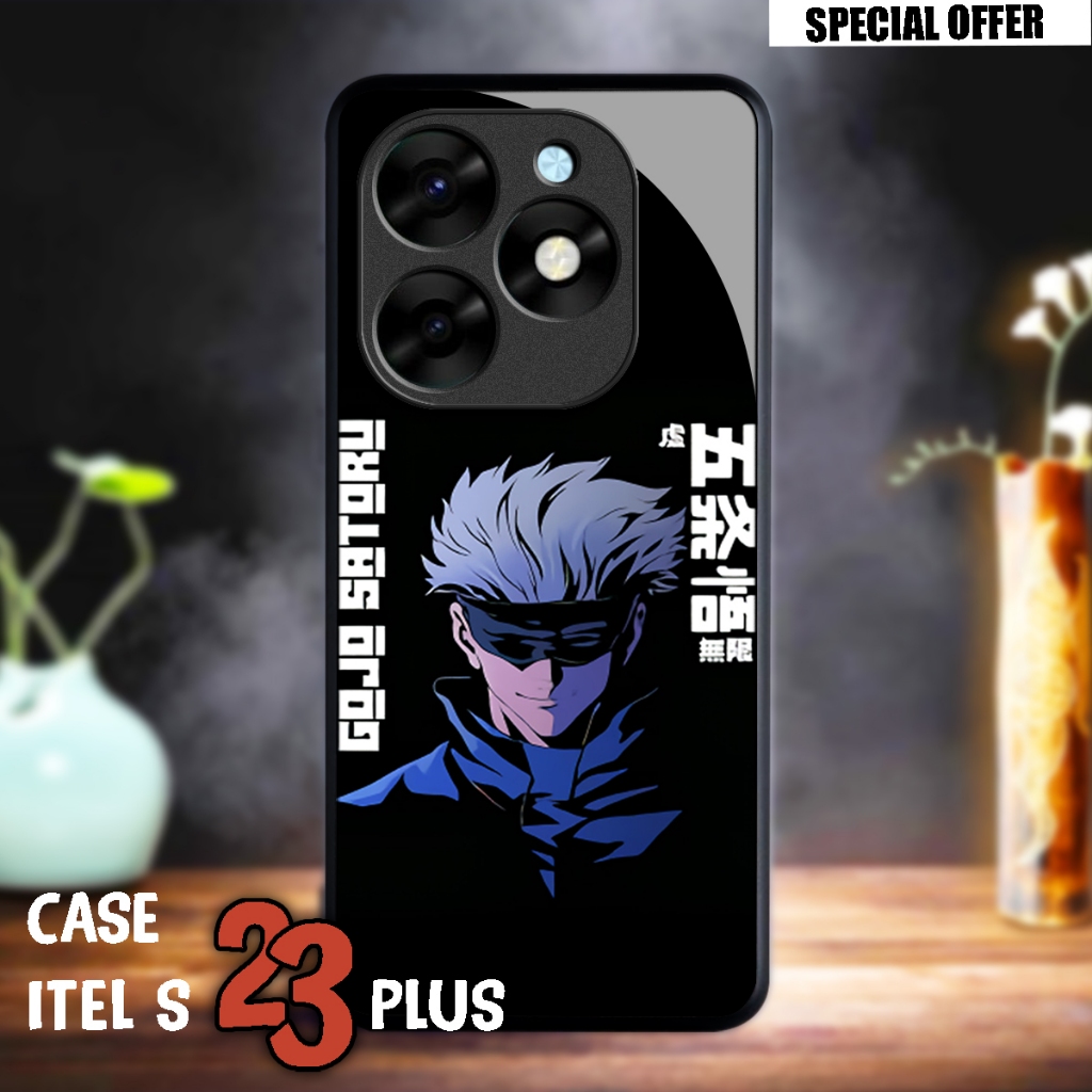 Bonanza - Case Itel S23 Plus   - Case Custom - Kesing Hp Itel S23 Plus Terlaris - Fashion Kesing - B